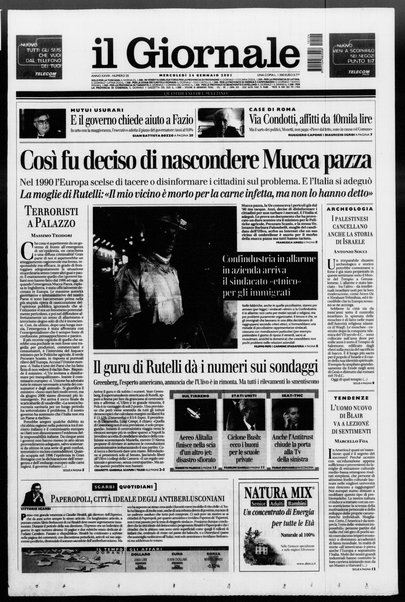 Il giornale : quotidiano del mattino